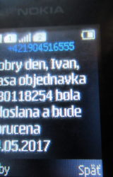 objednavka nu3tion sms